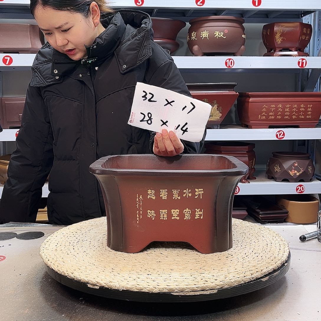 紫砂花盆紫砂花盆