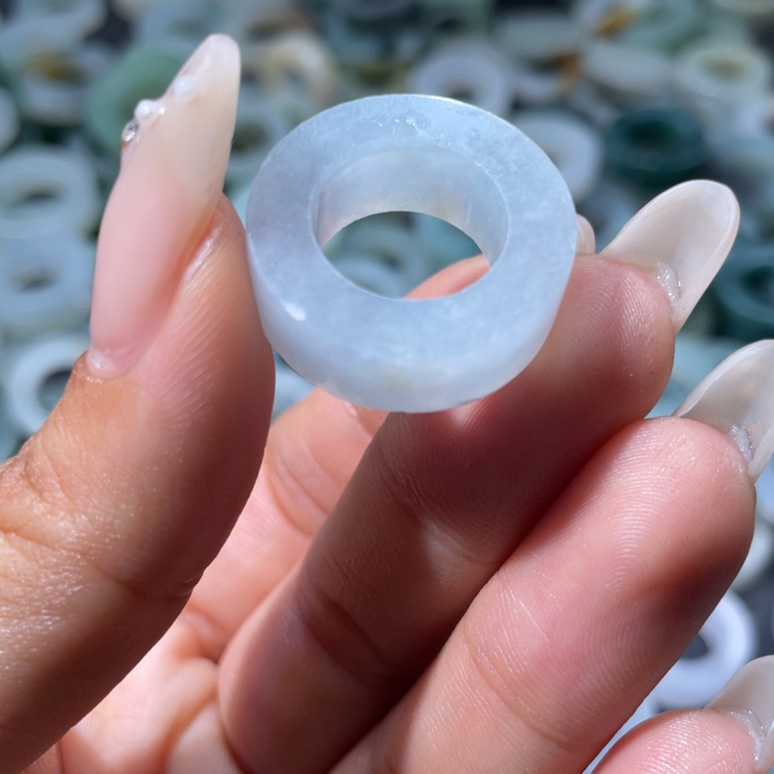 定制翡翠未镶嵌天然翡翠7-13圈