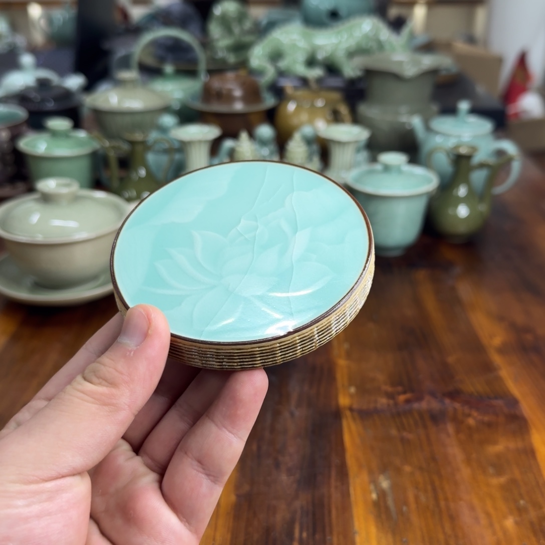 小仲龙泉青瓷微瑕7271