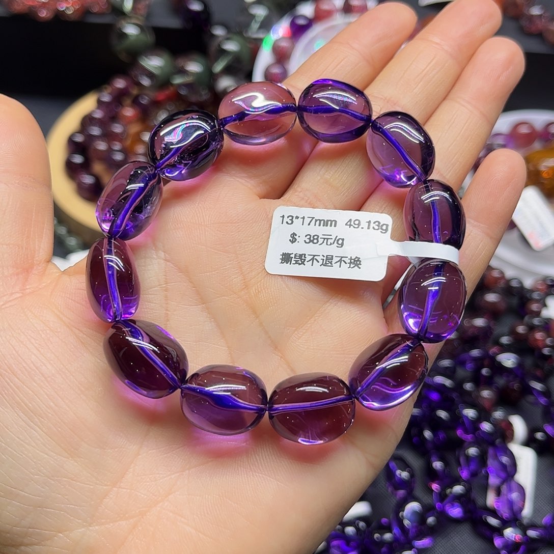 水晶手链未镶嵌明**子