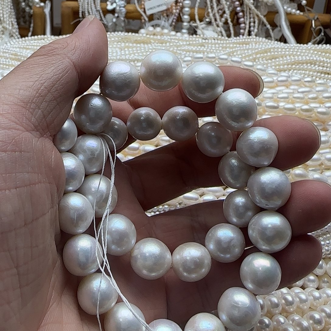 秋****半成品未镶嵌淡水珍珠卡13（拍5发1）