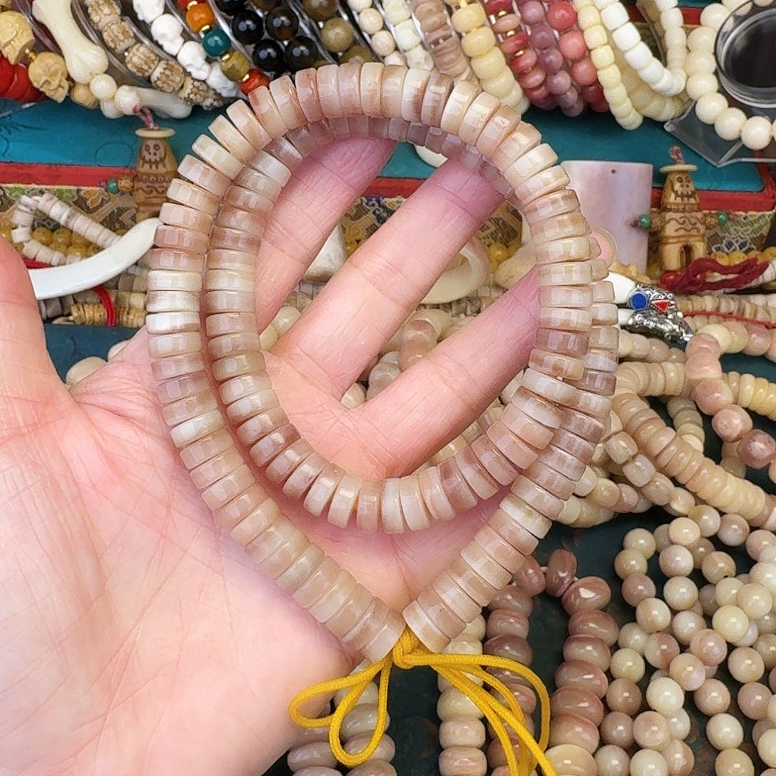 驼骨手串/手链骆驼骨三花10*4尺寸108颗