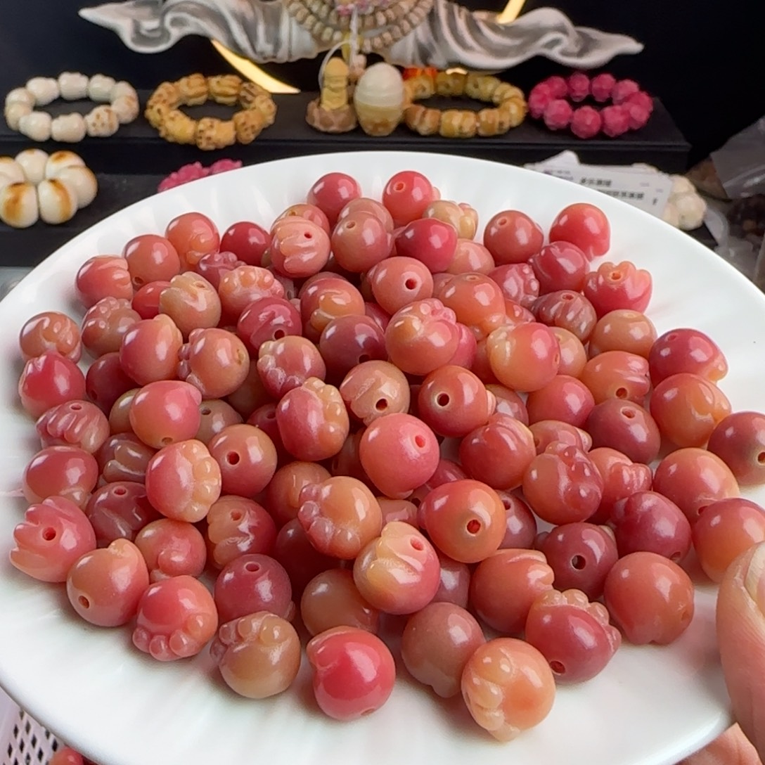 菩提根/象牙果手串微微瑕卡12乌梅子酱猫爪20卡牌➕20备珠