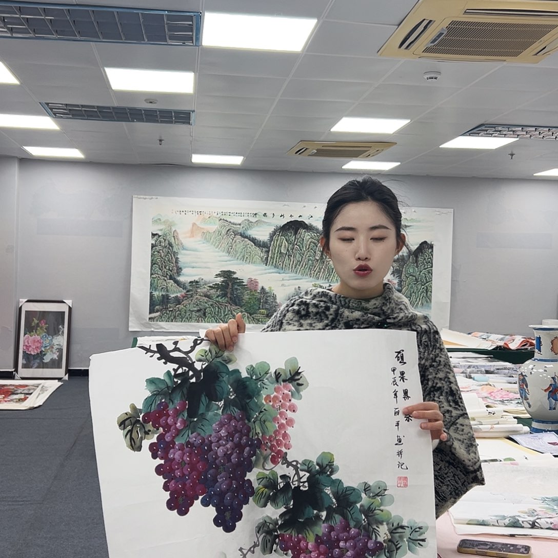 国画手绘国画大捡漏