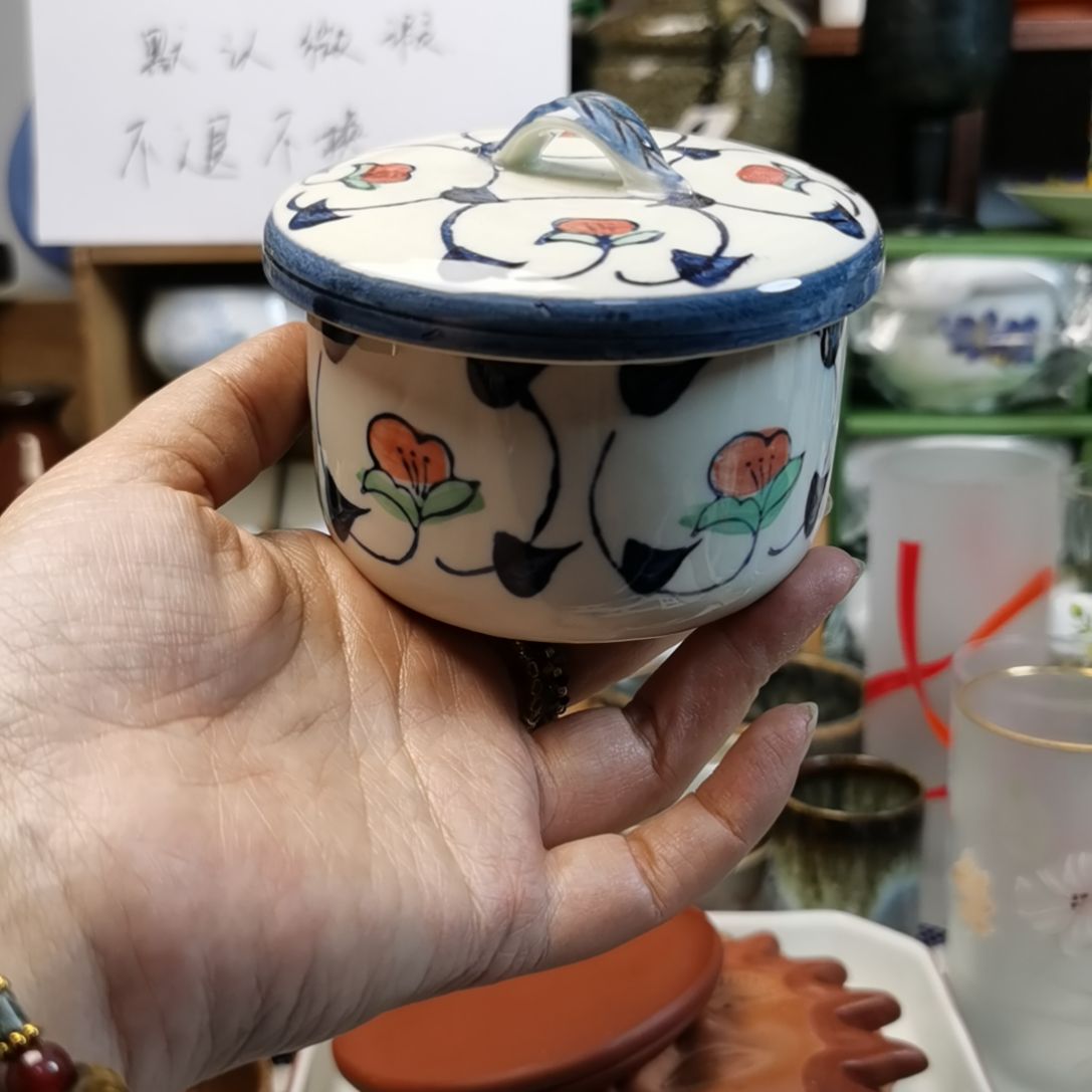 紫砂茶案陶瓷杯子碟子小碗