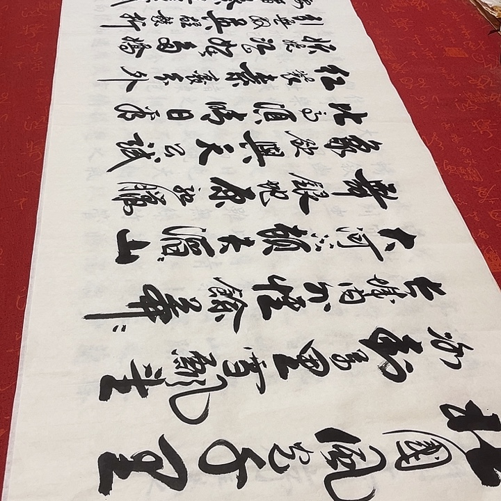 书法北国李保军180✖️48厘米左右白宣