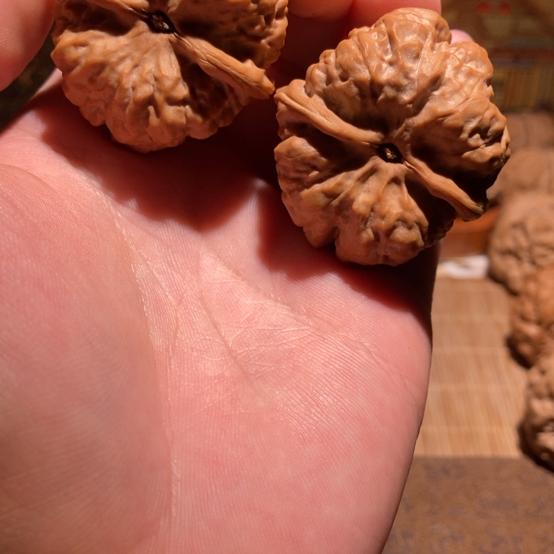 M***朱文玩核桃吊坠蛤蟆头D17