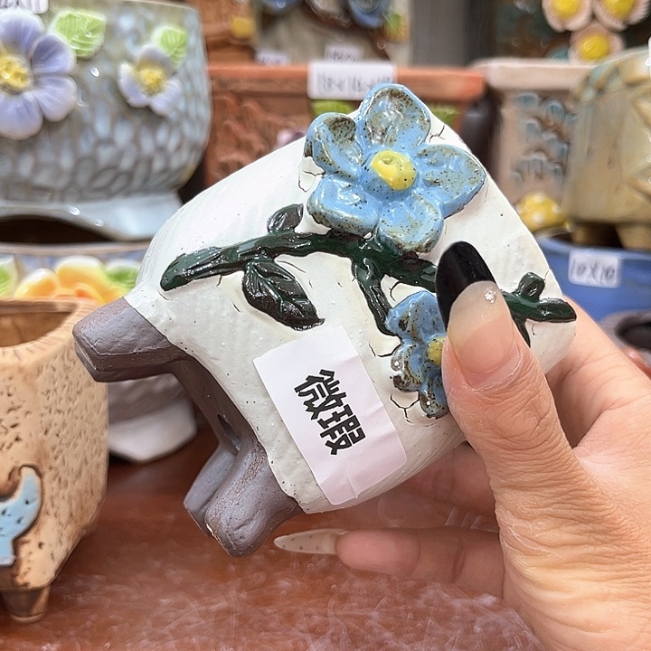 红陶粗陶多肉花盆