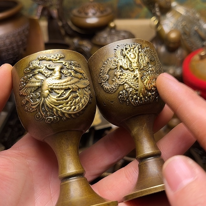 精美铜器批发档口