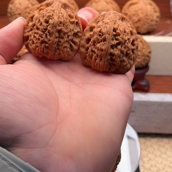 文玩核桃把件41南疆石