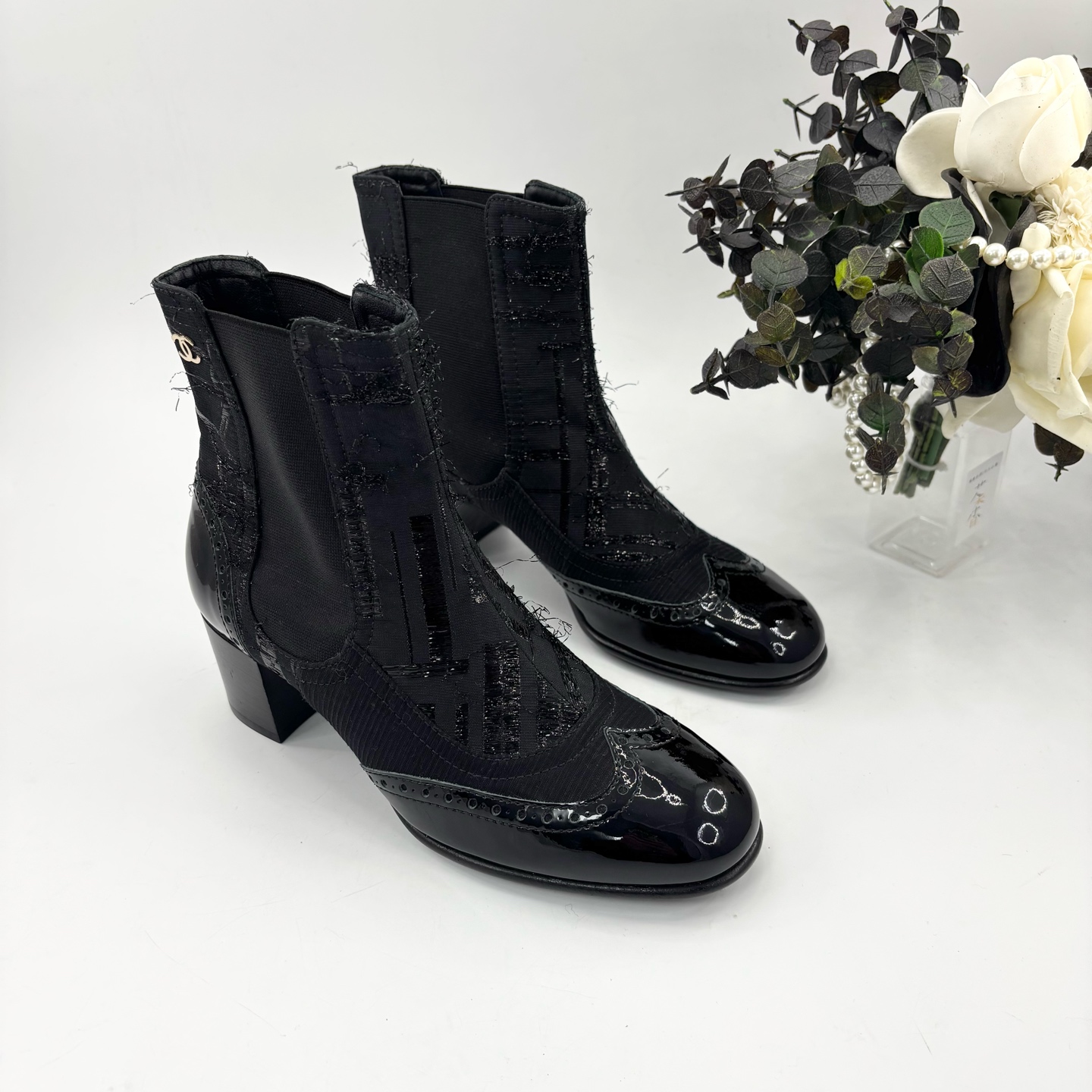 未使用 Chanel/香奈儿 37码/香奈儿/短靴/p0401