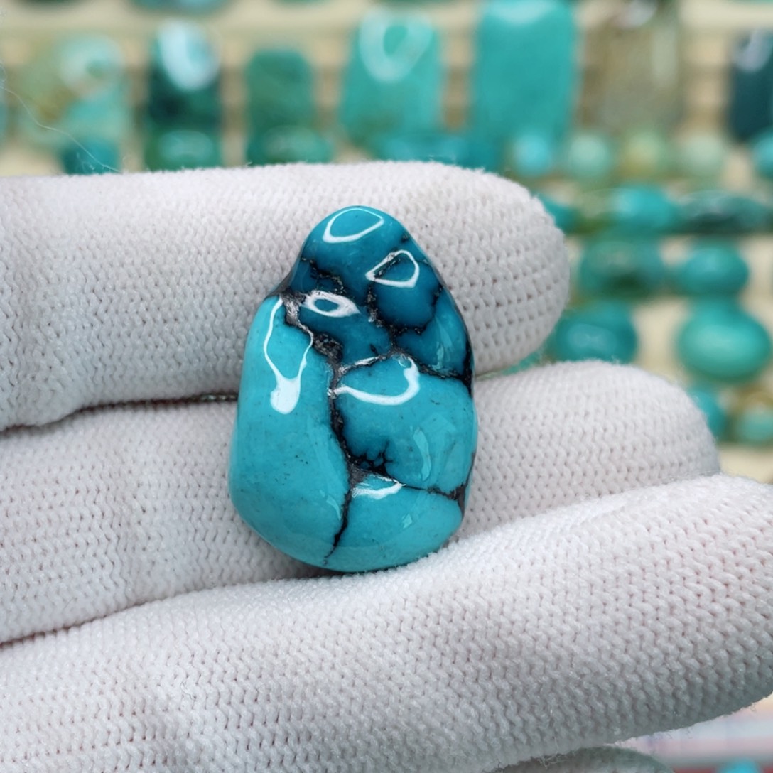 绿松石珠宝奇石未镶嵌