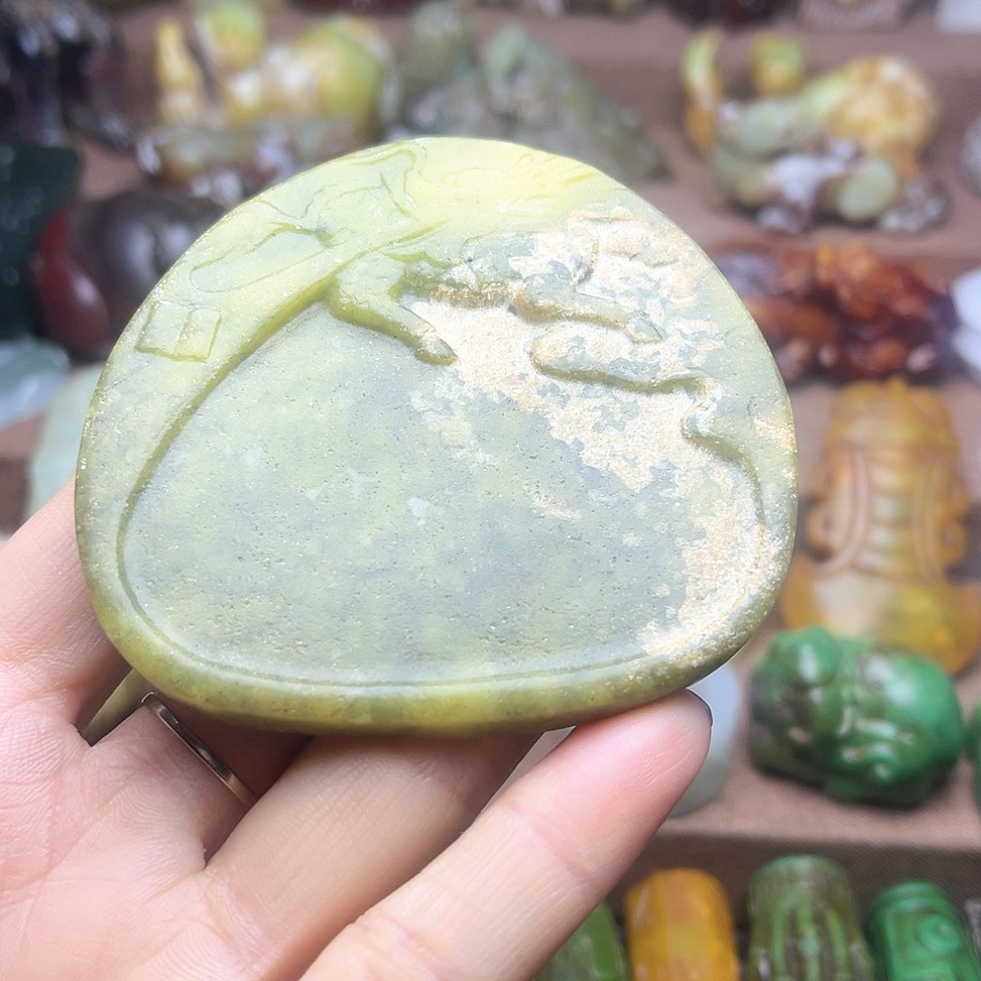 白玉菩提吊坠151。。