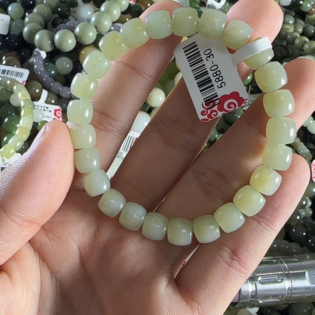和田玉手链未镶嵌294
