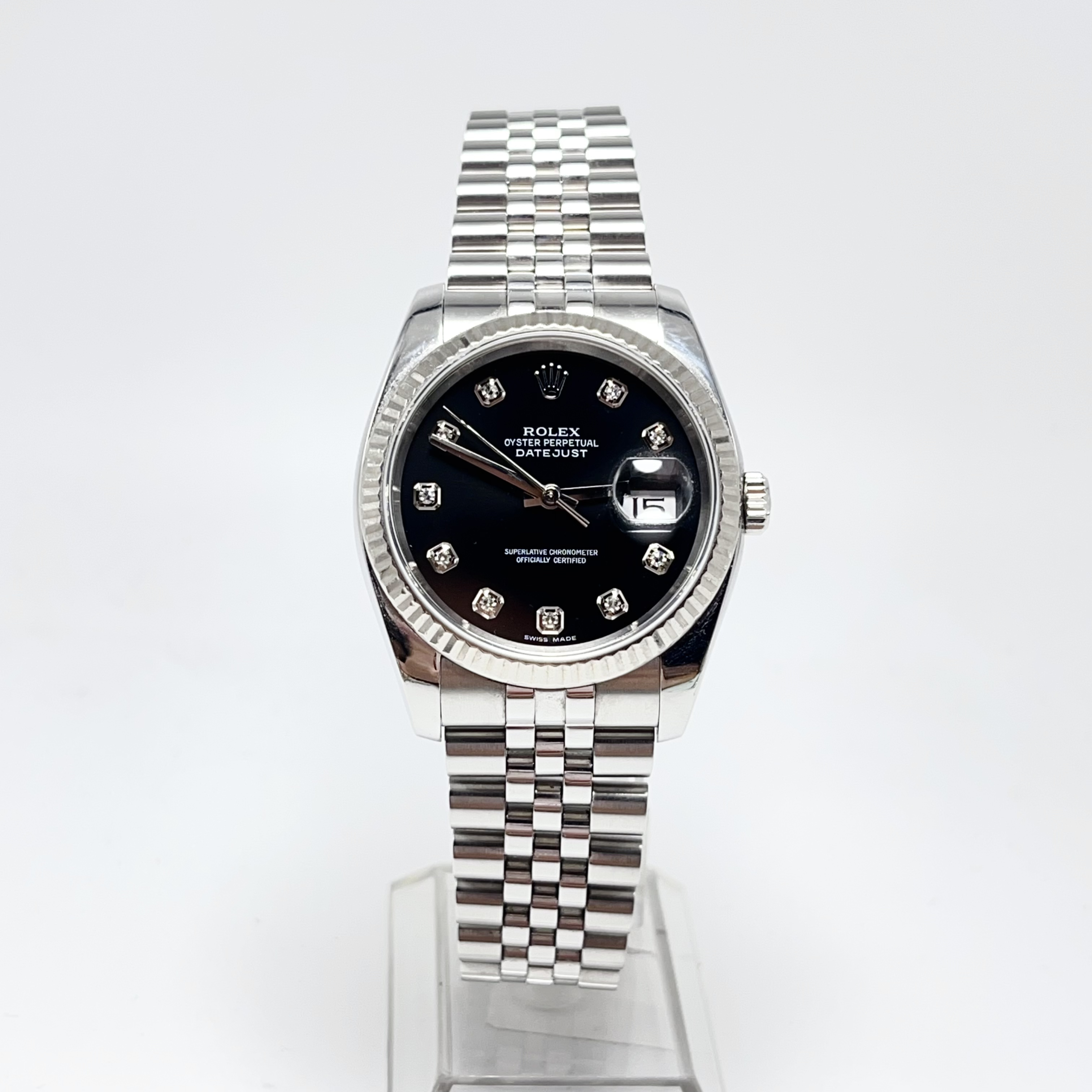 99新 Rolex/劳力士 116234/原盘原钻/36mm/自动机械/单表