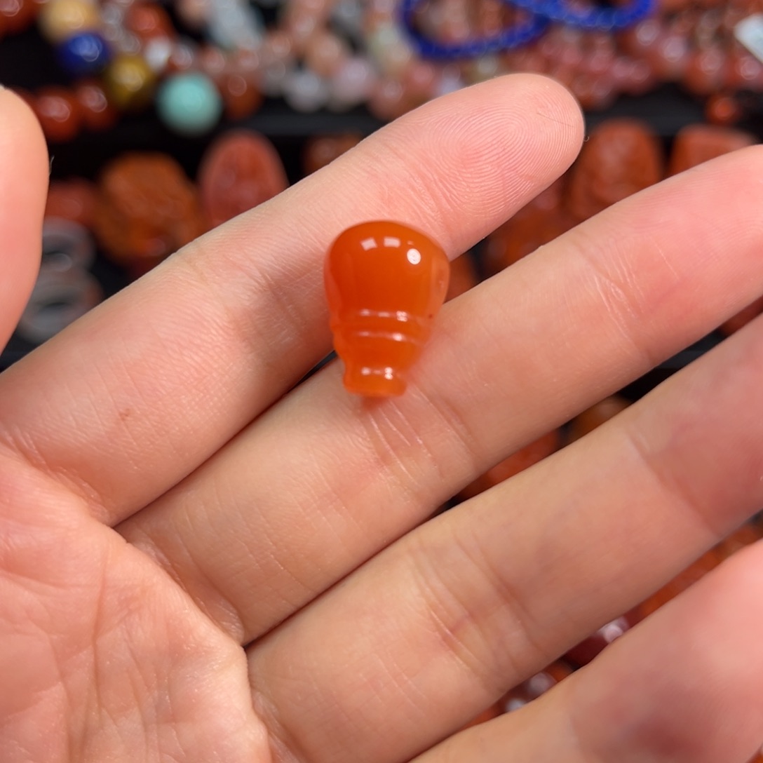 南红玛瑙配饰12mm未镶嵌