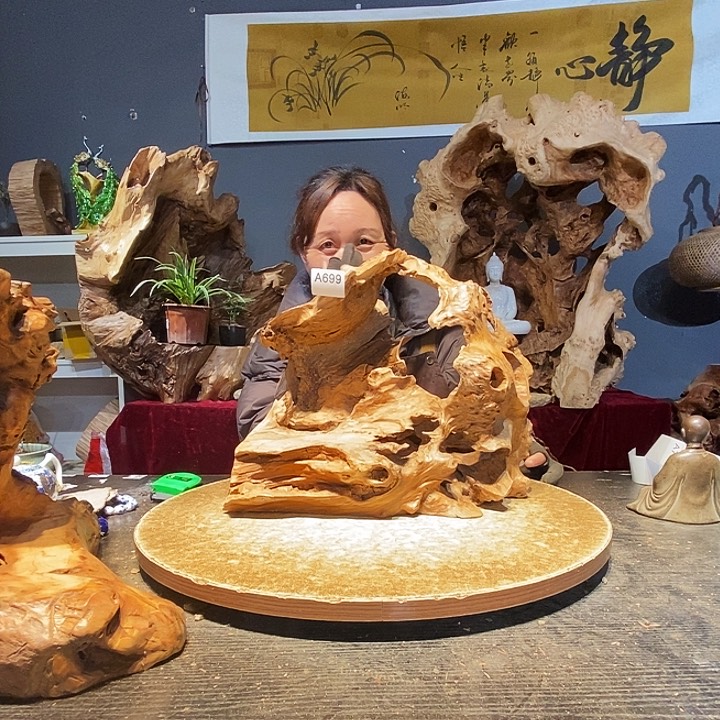 百****树699株木随行的小根艺