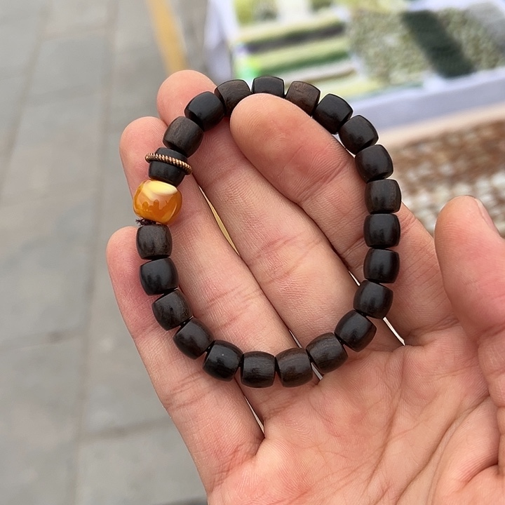 琥珀未镶嵌手链蜜蜡手串