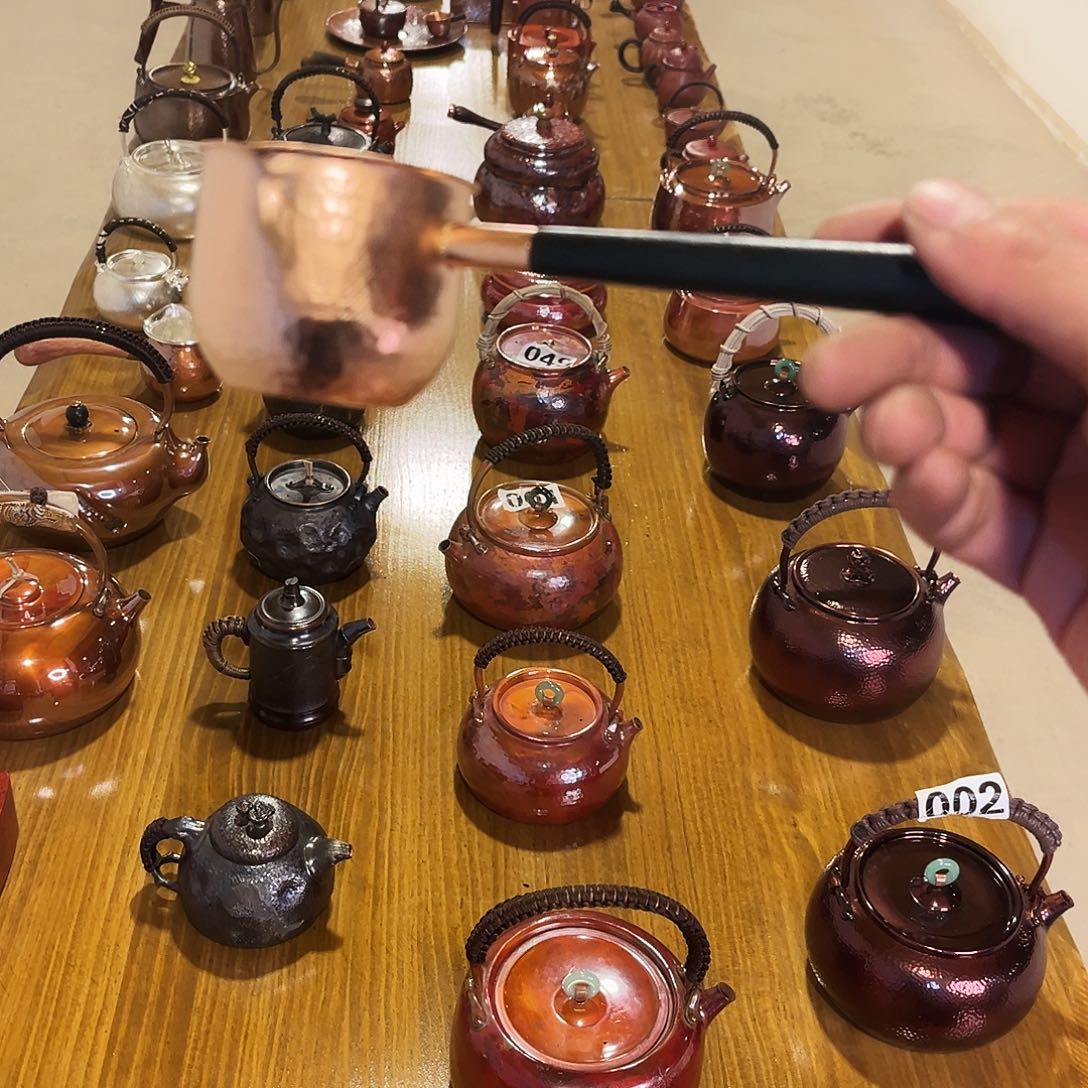 手工锻打工艺原色公杯