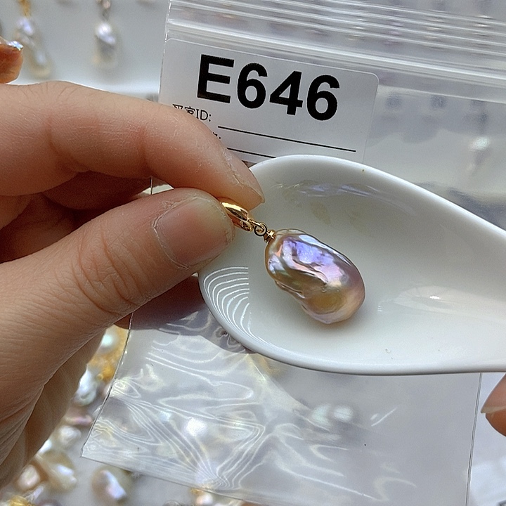 淡水珍珠颈饰银S925镶嵌