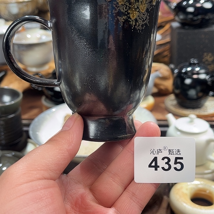 沁庐柴窑古法柴烧全手工茶具