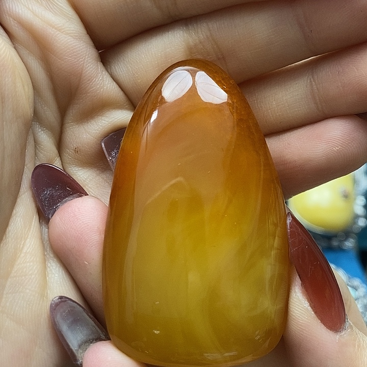 琥珀颈饰未镶嵌吊坠