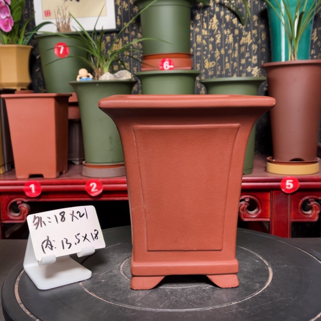 紫砂花盆紫砂花盆