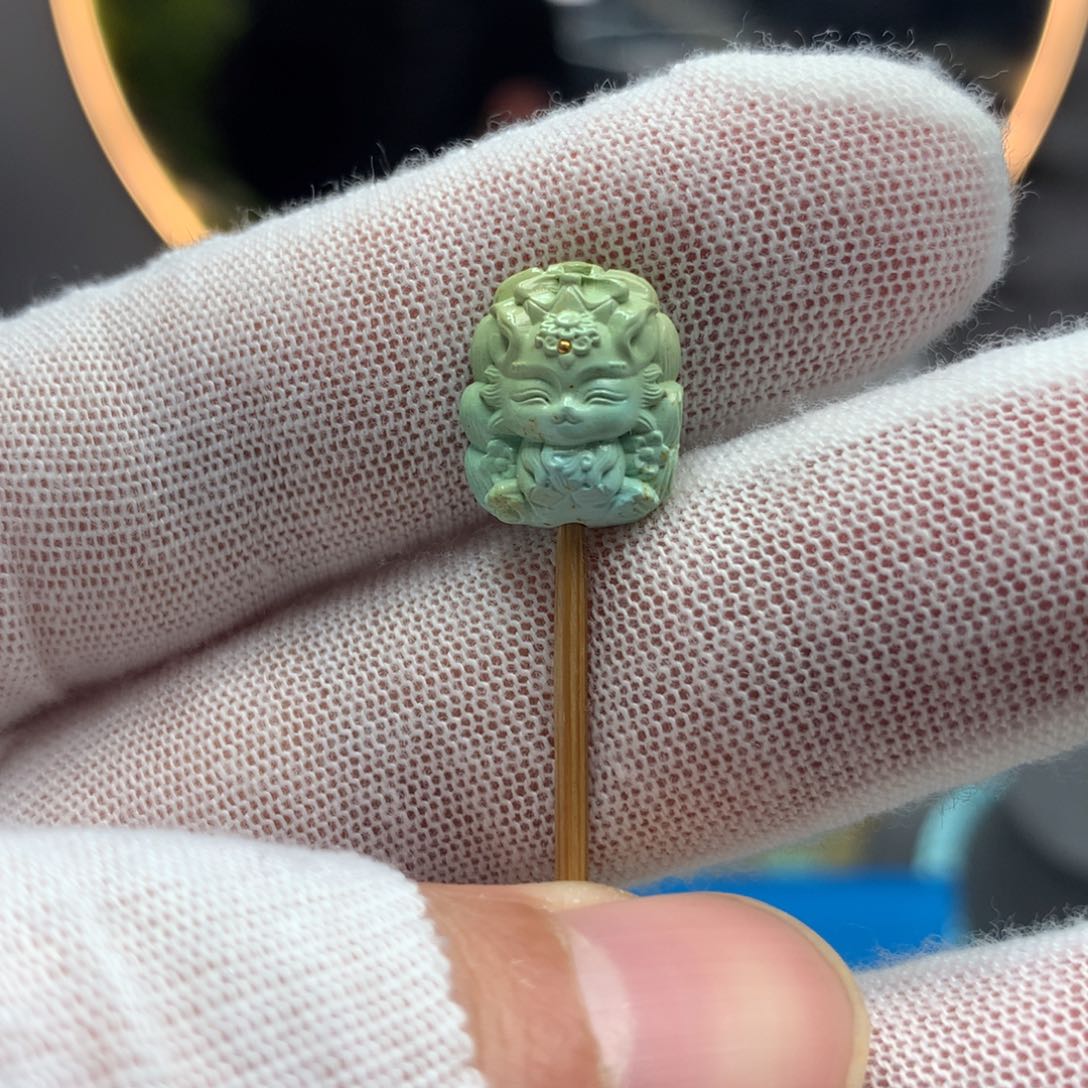 绿松石挂件未镶嵌