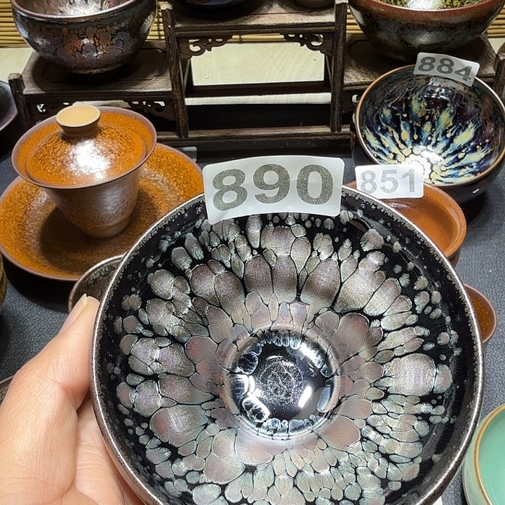 与***心茶盏建盏主人杯890