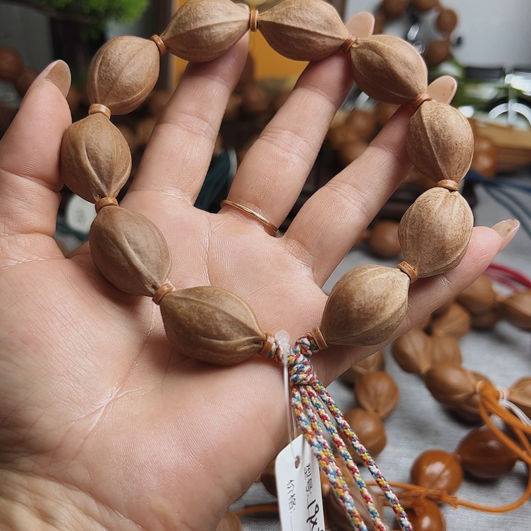 随***缘手串橄榄核梅林铁核1929