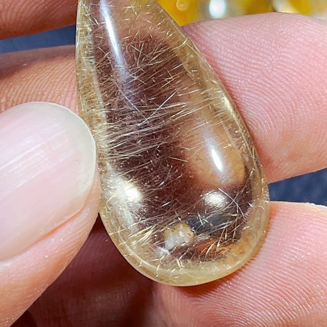 泡***子发晶未镶嵌吊坠(不含链)48