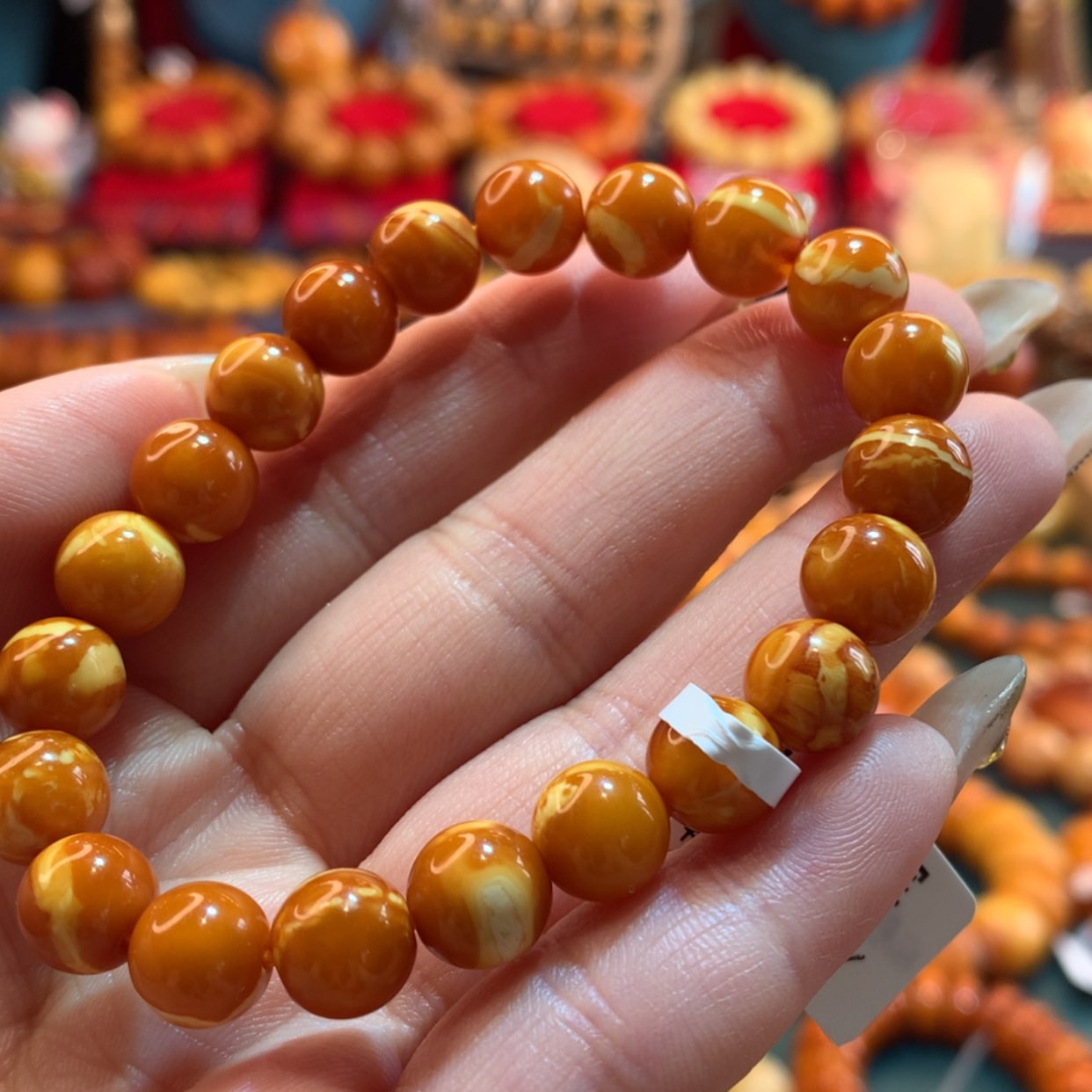 【闪购商品】蜜蜡手串未镶嵌蜜蜡手串