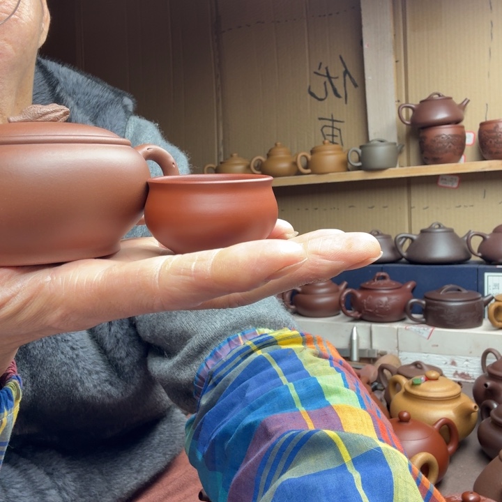 茶壶紫砂昨**风宜兴紫砂原矿紫泥