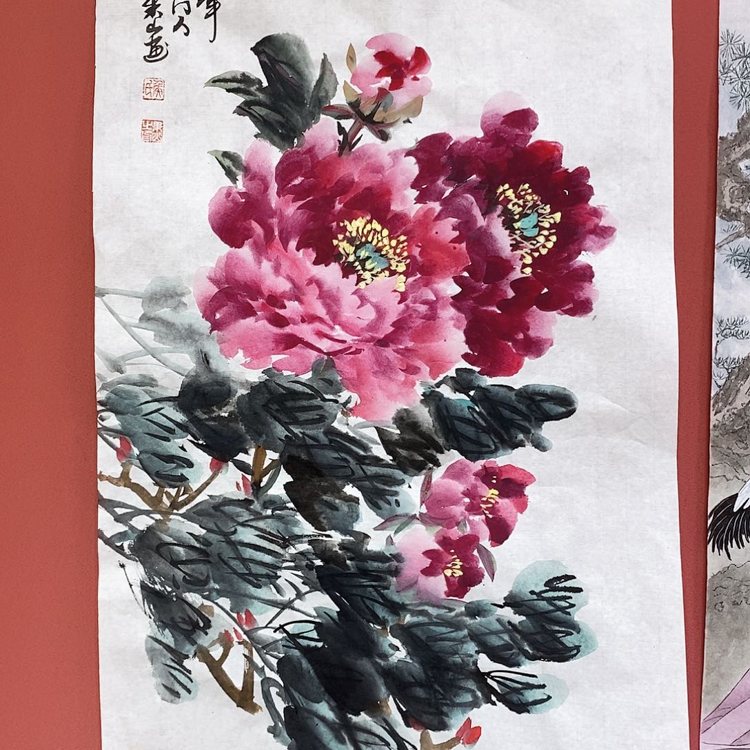 国画大风堂嫡传-侯果山老师作品路 