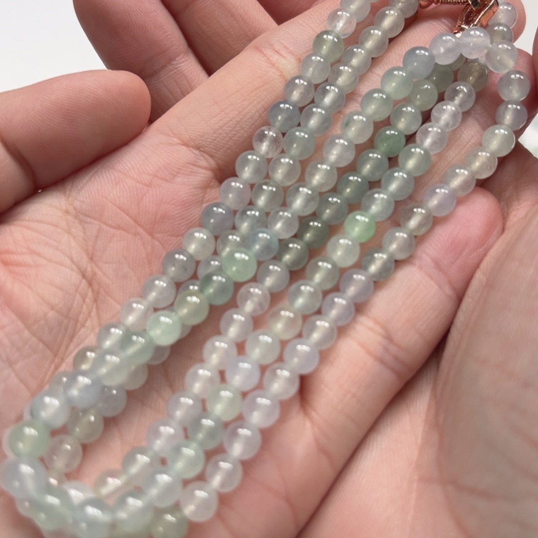 翡翠未镶嵌颈饰缅甸翡翠卡4.9