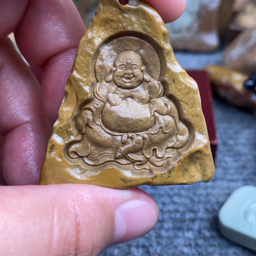 【闪购商品】原石雕刻手把件