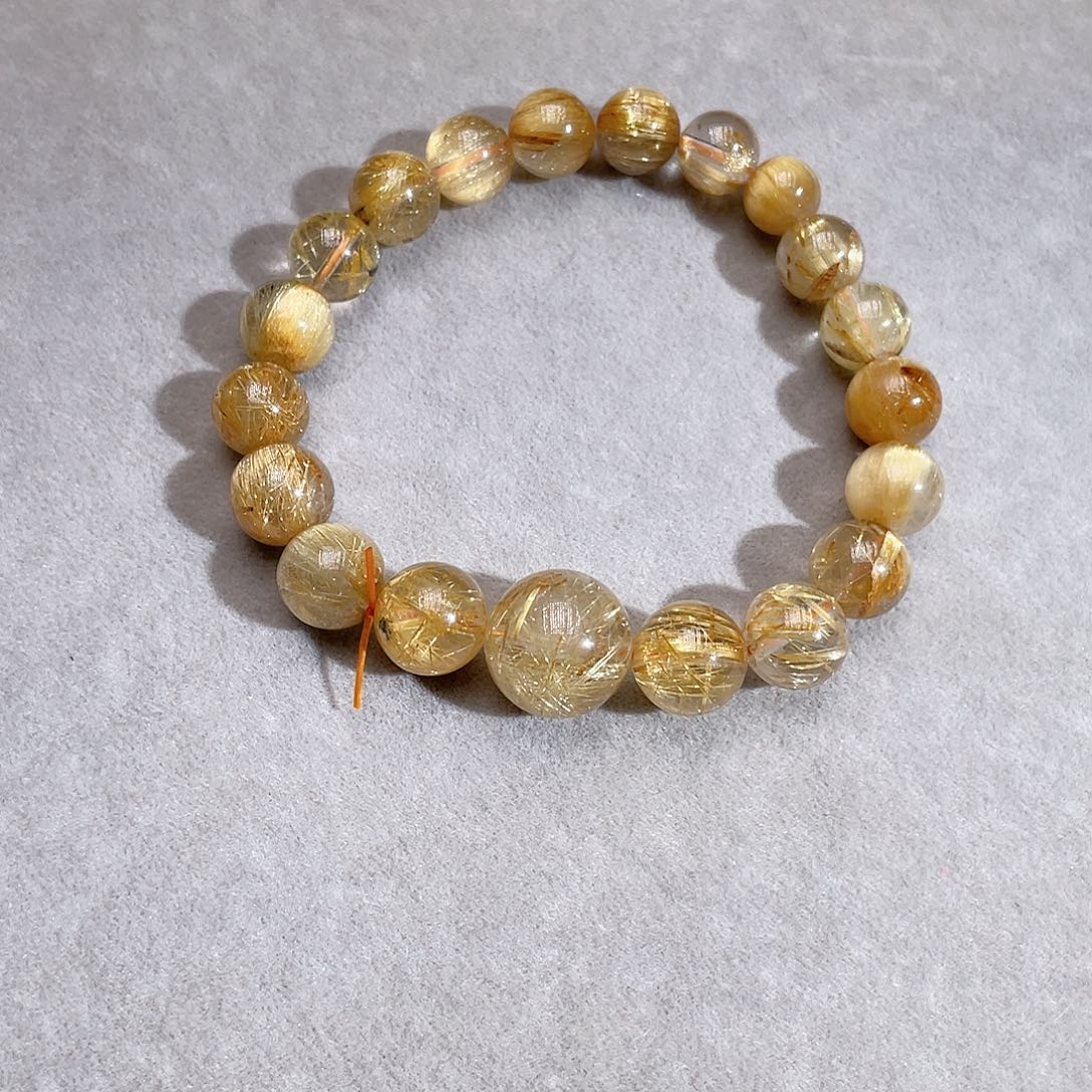 水晶手链未镶嵌金发晶