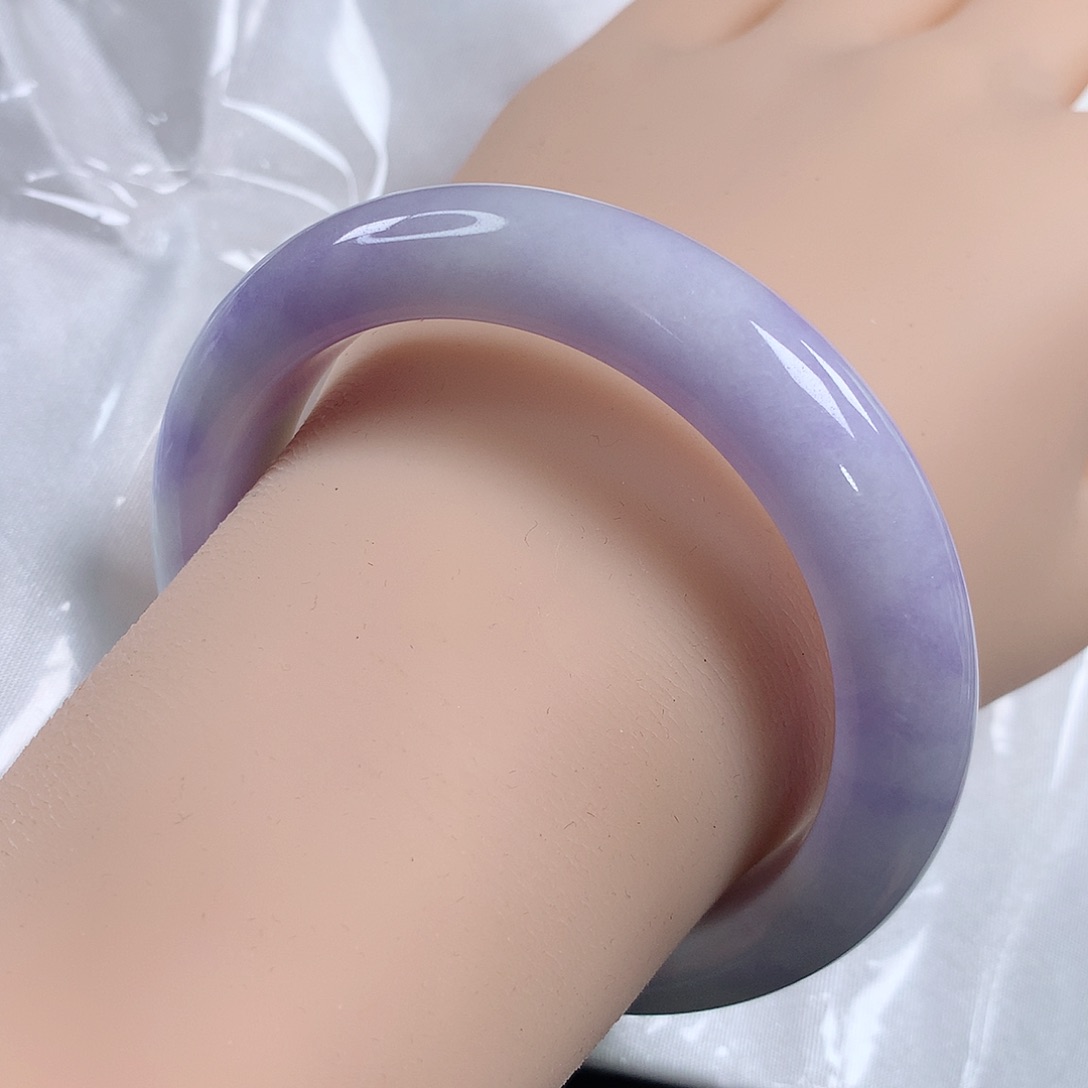 翡翠手镯未镶嵌 正圈①③④