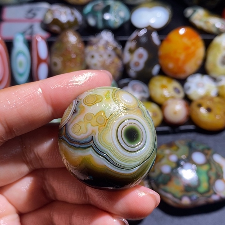 玛瑙/玉髓未镶嵌吊坠(不含链)131