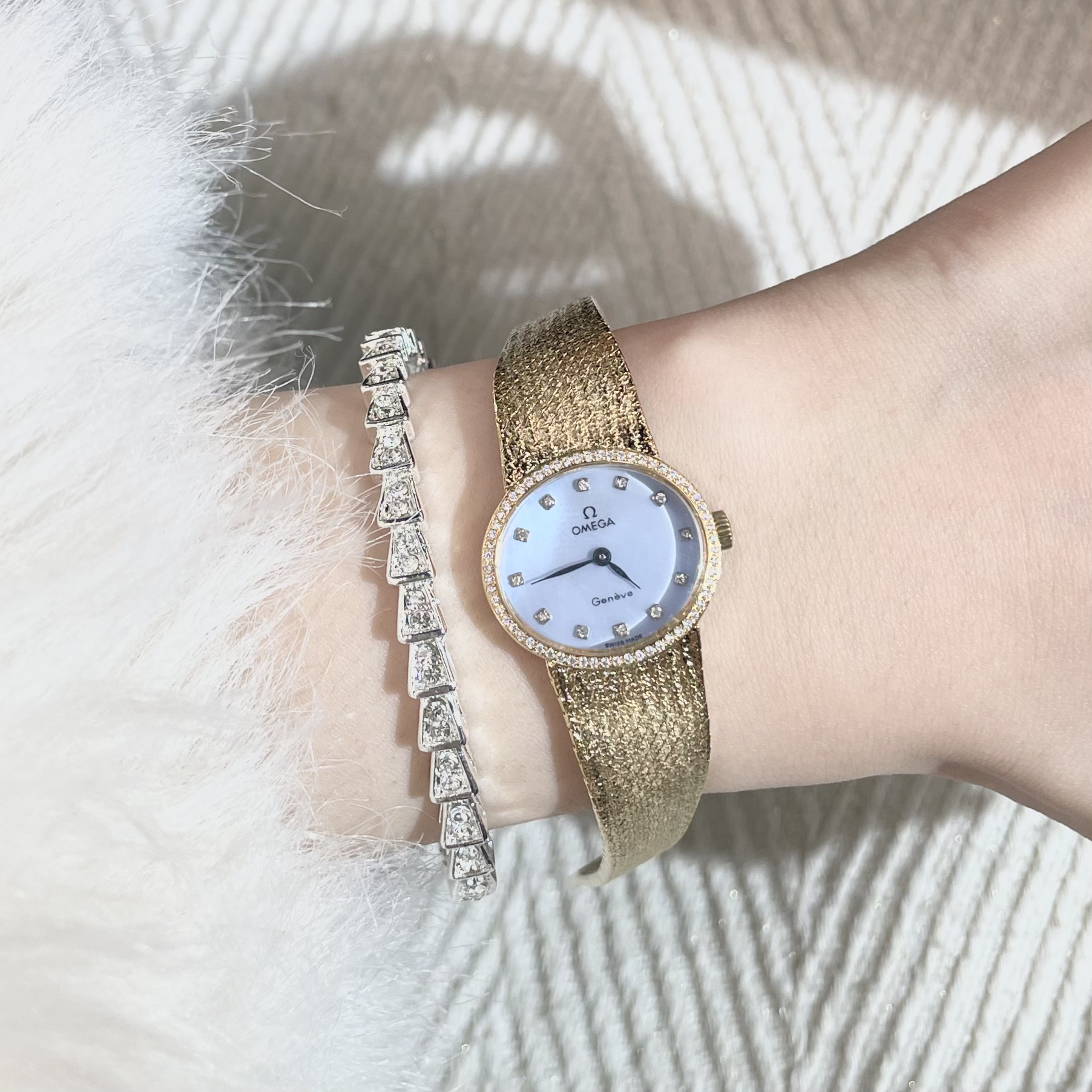 95新 Omega/欧米茄 日内瓦/原钢带/14533159