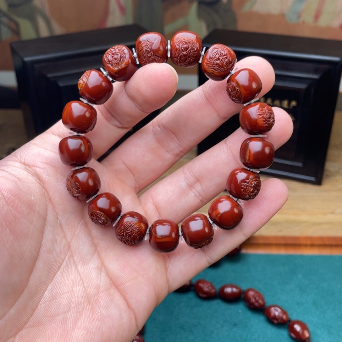 橄榄核手串敖***哺老型表弟回血