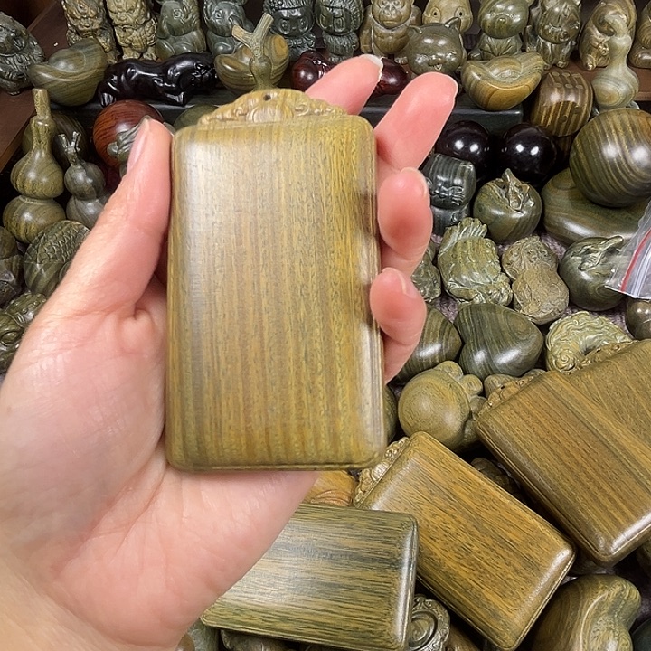 非***言木阿根廷绿檀无事牌