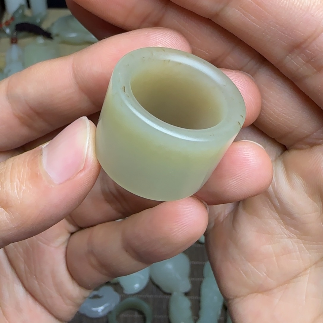 和田玉挂件未镶嵌20扳指