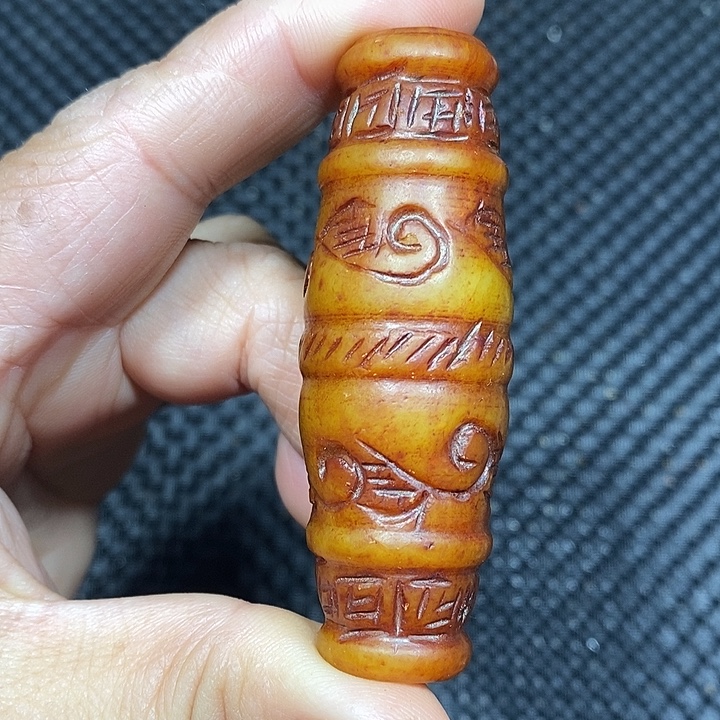 白玉菩提吊坠好物一物一图