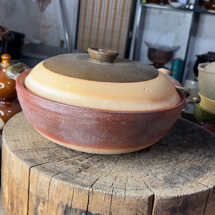 库存尾货九日柴烧锅一套口径30