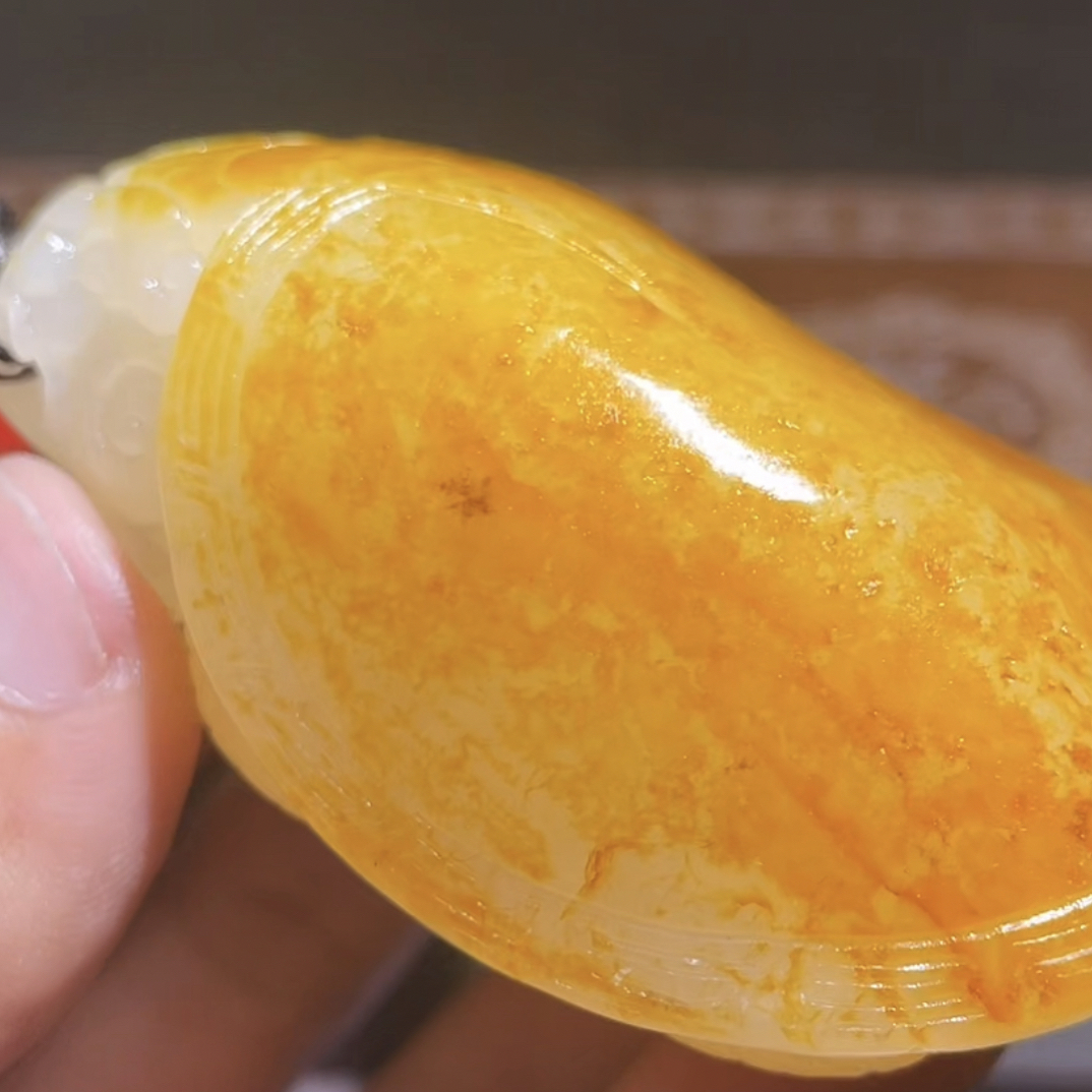 手把件货玉石把玩件文玩摆件D2