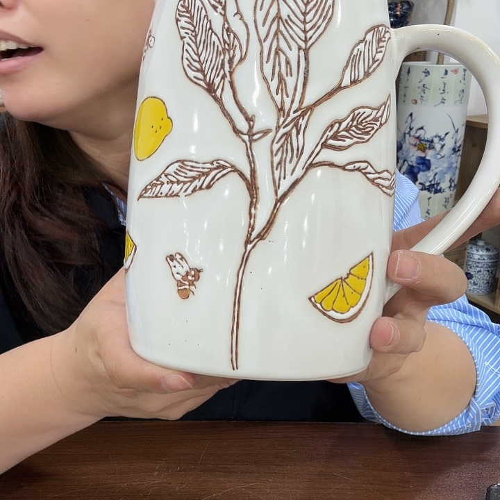 *****外贸柠檬凉水壶一个