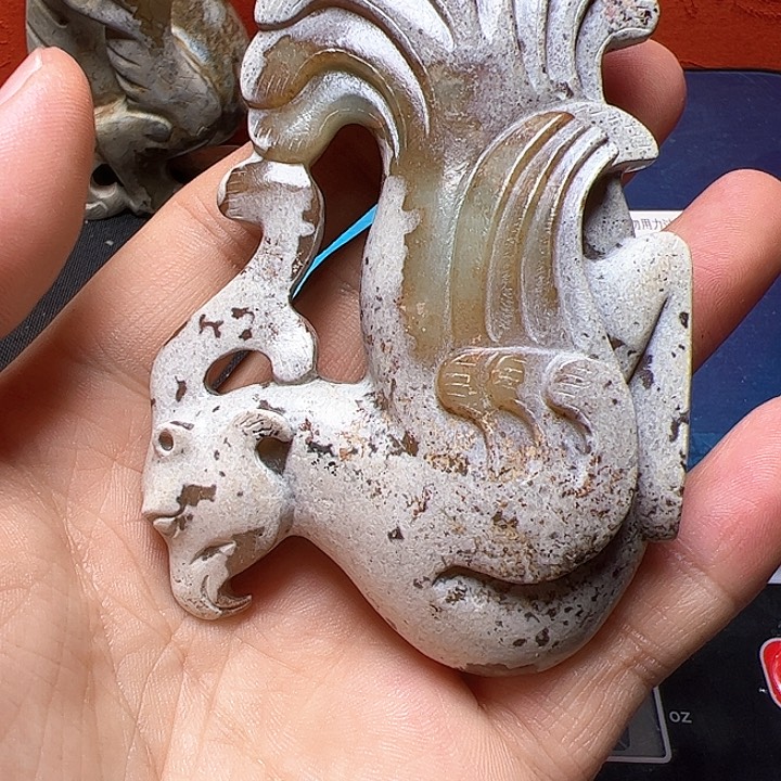 颈饰未镶嵌和田玉（糖玉）登**遠
