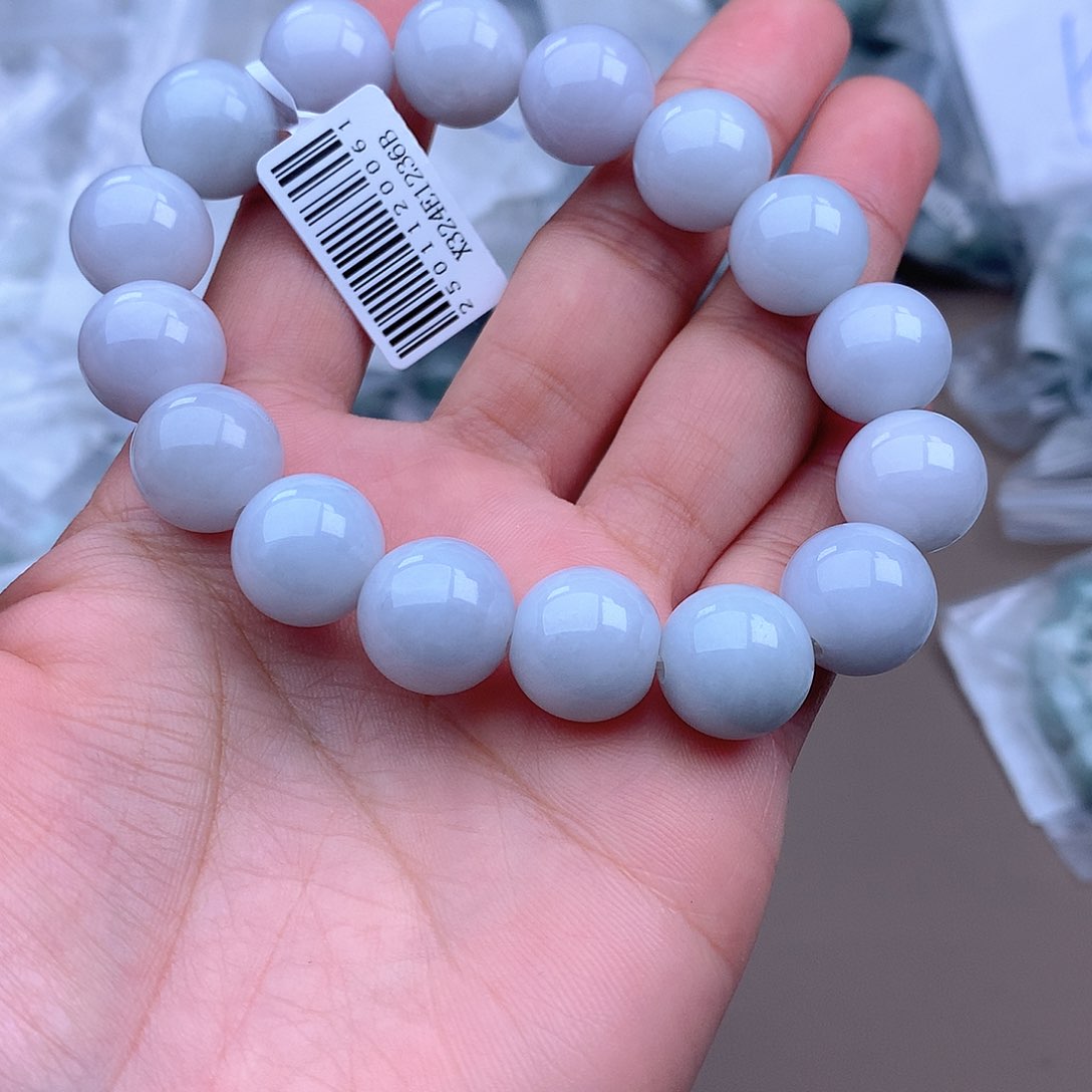 未镶嵌手串定制翡翠手串