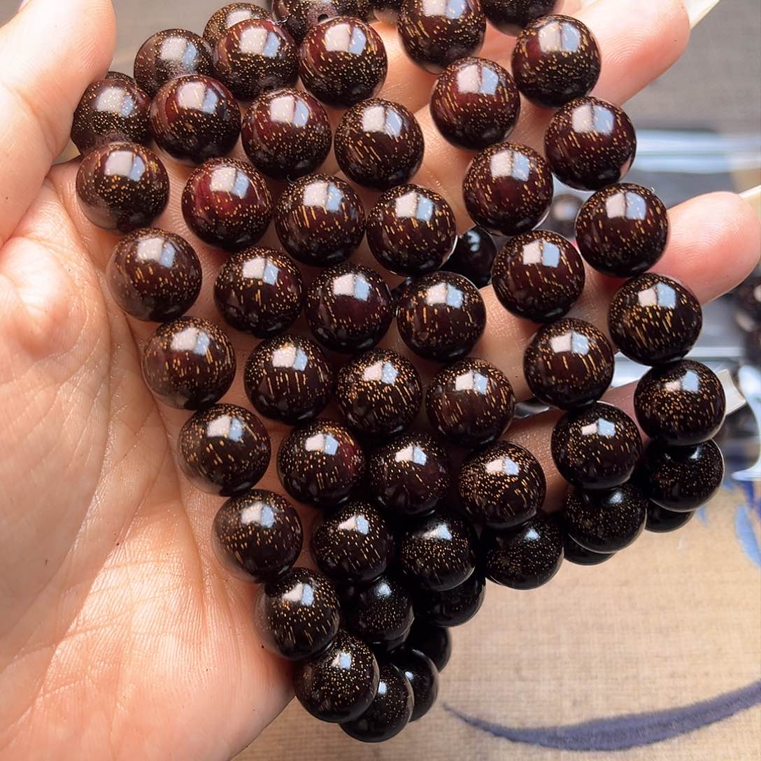 檀香紫檀（小叶紫檀）郭*峰1.2 108颗爆星